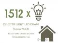 LED-ljusslinga BLACK MULTI-1512